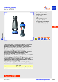 Thumbnail of document Data Sheet Coupler Series 8572 14 EN 20294